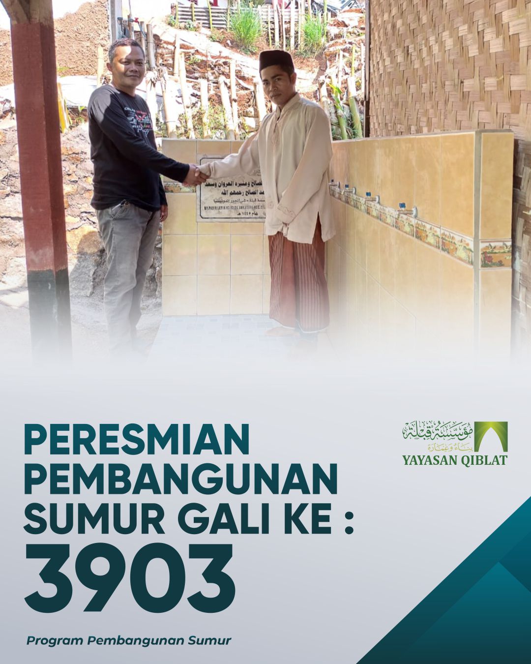 Sumur 3903 Allah Pilih Untuk Ada di Pasir Letik Cilaku