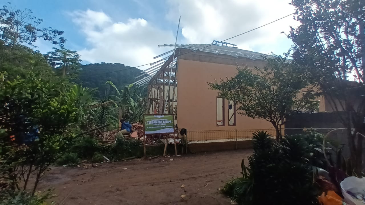 Pelaksanaan Program Renovasi Masjid Terdampak Gempa Bumi Cianjur